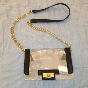 Clear shoulder bag